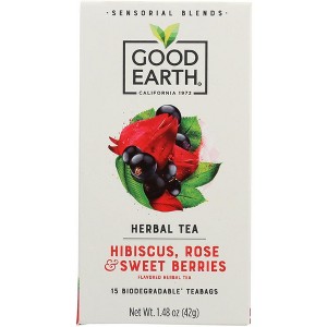 Good Earth Tea Sensorial Berry Rose - Case of 5 - 15 bags - 1 of 1