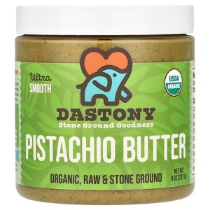 Dastony Organic Pistachio Butter, Ultra Smooth, 8 oz (227 g) - 1 of 2