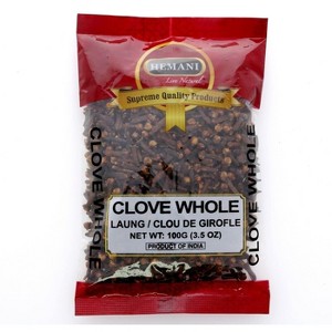 Hemani Clove Whole (Pouch) Grade A 100gm (F/S). - 1 of 2