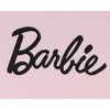 Barbie Women's Classic Logo Design Graphic Print Boyfriend Fit T-Shirt (XL) Pink - 2 of 3