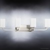 Urban Ambiance Luxury Contemporary Bath Light 8.5''H x 33.5''W,  Brushed Nickel Finish,  Louisville Collection, UHP4323 - 4 of 4