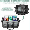 Wearable Cleaning Caddy Bag with Handle and Shoulder Straps, Supplies Organizer with Detachable Divider for Cleaners and Housekeepers - 4 of 4