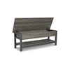 Signature Design by Ashley Casual Rhyson Storage Bench, Brown - 3 of 4