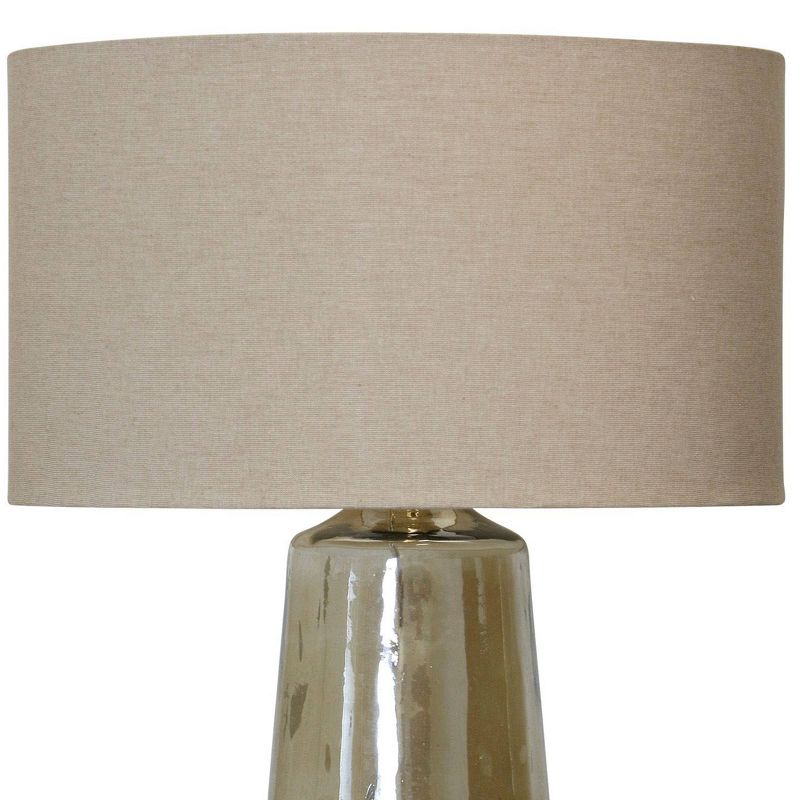 Aged Gold Luster Glass Base Table Lamp - StyleCraft, 4 of 7