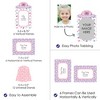 Big Dot of Happiness Beautiful Butterfly - Floral Baby Shower or Birthday Party 4x6 Picture Display - Paper Photo Frames - Set of 12 - 3 of 4