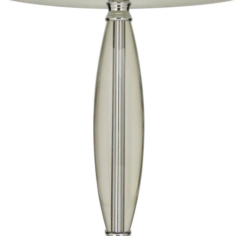 29&#34; x 15&#34; Crystal Transparent Base Table Lamp with Drum Shade Clear - CosmoLiving by Cosmopolitan, 5 of 9