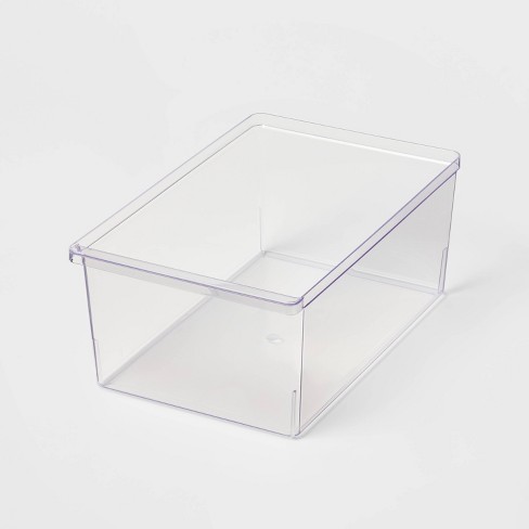 Cambro 22 Gal Clear Plastic Food Storage Container - 26L x 18W