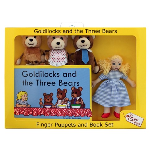 The Puppet Company Goldilocks Finger Puppets and Book Set - image 1 of 2