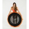 JumpSport 350 PRO Fitness Trampoline, Cardio Workout, No-Tip Arched Legs Home Gym Equipment with Adjustable Bungees & 60 Day Trial Video, 39", Orange - 4 of 4