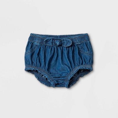 Baby Girls' Bloomer Jean Shorts - Cat & Jack™ Blue