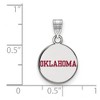 Black Bow Jewelry Sterling Silver Oklahoma Sooners NCAA Small Pendant - 2 of 3