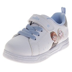 Frozen Toddler Girls' Anna And Elsa Hook And Loop Sneakers - 1 of 4