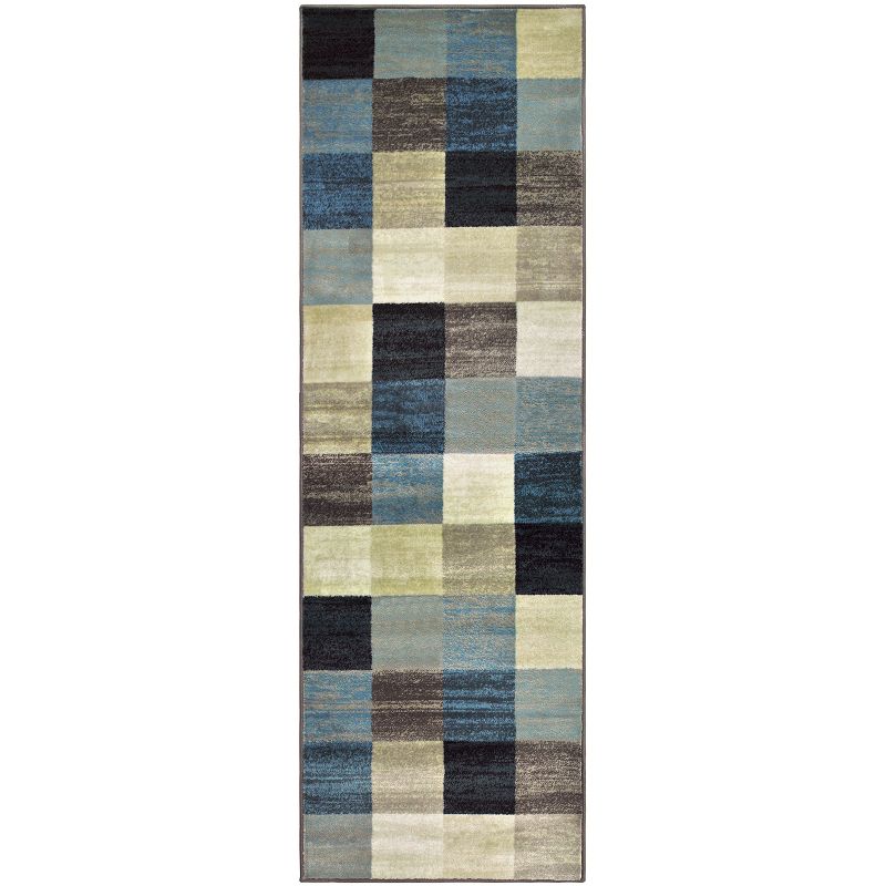 Contemporary Tile Modern Indoor Area Rug or Runner by Blue Nile Mills, 1 of 4