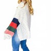 Women's Oversized Sweater Open Cardigan - Haptics - 3 of 4