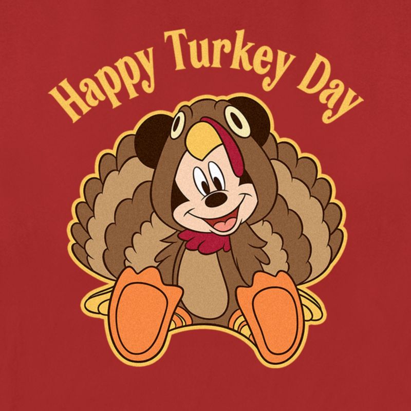 Women's Mickey & Friends Happy Turkey Day T-Shirt, 2 of 5
