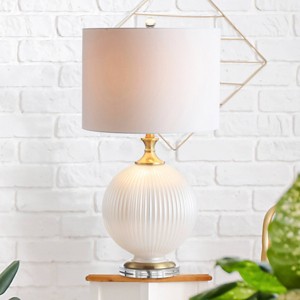 26.5" LED Glass/Crystal Table Lamp - JONATHAN Y - 1 of 4