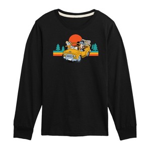 Boys' - Disney - Lets Hit The Road Long Sleeve Graphic T-Shirt - 1 of 4