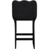 Meridian Furniture,Shaw Chenille Fabric Upholstered Counter Stool - 3 of 4