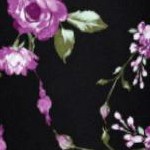 purple rose floral