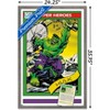 Trends International Marvel Trading Cards - Hulk Framed Wall Poster Prints - 3 of 4