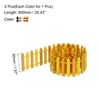 Unique Bargains Dollhouse Home DIY Decorative Miniature Ornament Wood Picket Fence - 2 of 4