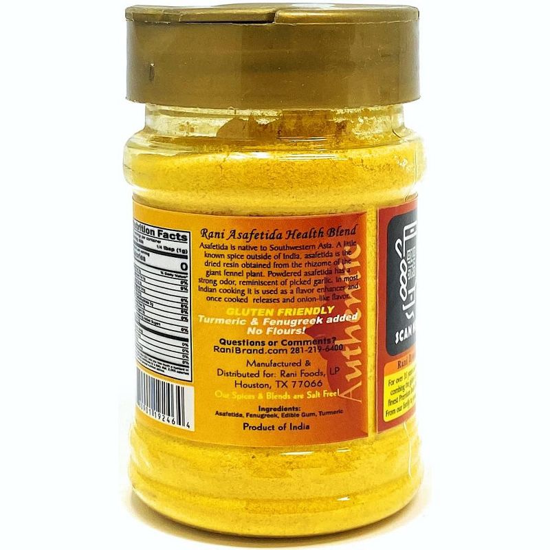 Asafetida (Hing) Ground, Health Blend- 3.5oz (100g) - Rani Brand Authentic Indian Products, 3 of 8