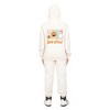 Everyday Kids “Boo Crew” Halloween Zip Up Hoodie – Cute Ghosts and Pumpkins – Cozy Fall Sweatshirt for Girls, Off-White - 2 of 3