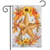 Briarwood Lane Garden Flag 12x18 For Outdoor Rustic Fall Barnstar For Fall Garden Flag Flags For Outside - 2 of 4