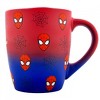 Adult Spider-Man Web and Mask Collage 25oz Ombre Soft Touch Jumbo Mug - 4 of 4
