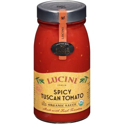 Lucini Spicy Tuscan Organic Pasta Sauce - 25.5oz