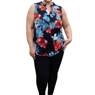 Women's A Rose By Any Other Name Sleeveless Top - Shopin in LA