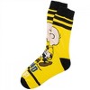 Adult Charlie Brown Snoopy and Woodstock 6-Pack Crew Socks - 2 of 4
