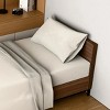 Bedding Bed Sheets Set - 3 Piece Bedding - Brushed Microfiber - Shrinkage and Fade Resistant - Easy Care - 2 of 4