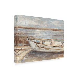 Trademark Fine Art -Ethan Harper 'Weathered Rowboat Ii' Canvas Art - 1 of 4