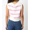 Women's Taiga Striped Sweater Vest - OLIVACEOUS - 2 of 4