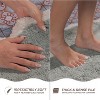 Folkulture Bathroom Rug | (20 X 32) Green Scallop Bath Mats for Bathroom Décor | 100% Cotton Blue Bath Rug | Bathroom Mat for Shower Accessories - 4 of 4