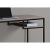 Monarch Specialties Computer Desk Home Office Laptop 48InchL Work Metal Laminate Brown Black Contemporary Modern - 2 of 4
