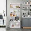 FUFU&GAGA Combination Modular Cabinet Living Room Display Cabinet Storage Solutions - 2 of 4