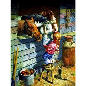 Sunsout Working Girl 500 pc   Jigsaw Puzzle 36048 - 1 of 4