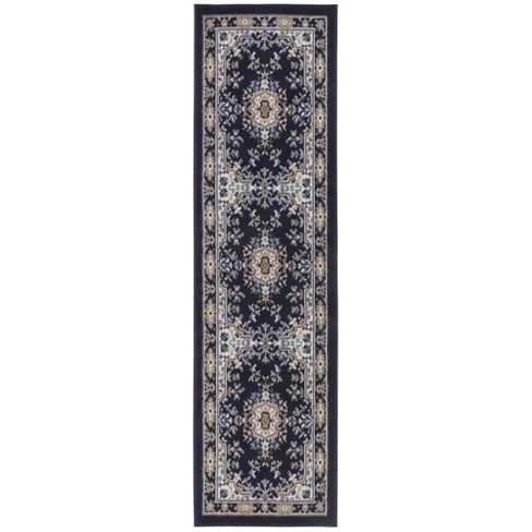 Home Dynamix Premium Sakarya Traditional Medallion Area Rug, Grey