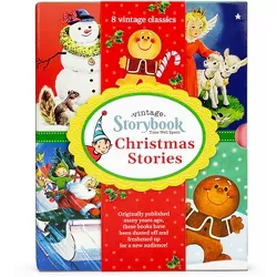 Christmas Stories Vintage 8-Book Boxed Set (Vintage Storybook) - by  Cottage Door Press (Hardcover)