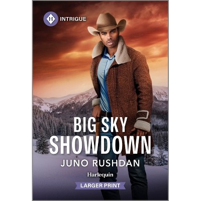 Big Sky Showdown - (Ironside Protection Services) Large Print by  Juno Rushdan (Paperback)