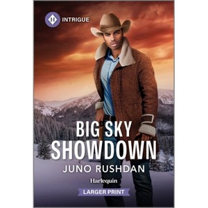 Big Sky Showdown - (Ironside Protection Services) Large Print by  Juno Rushdan (Paperback) - 1 of 1