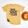 Simply Sage Market Women's Bad Witch Club Short Sleeve Garment Dyed Tee - 3 of 4