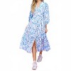 Women's Spectacular Magic Woven Eyelet Midi Dress - FLYING TOMATO - 3 of 4