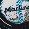 MLB Miami Marlins Baseball Circle Plushlete Pillow: Sports Team Logo, Round Novelty Plush - 3 of 3