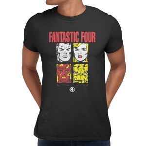 Marvel Fantastic 4 Classics Mens Super Retro Box Up T-Shirt