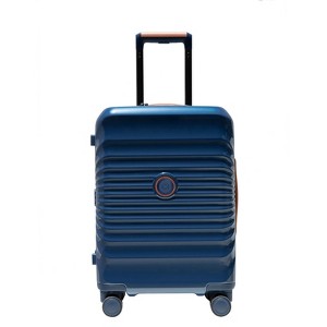 SEVOBAL Luggage Lightweight Suitcase with Spinner Wheels TSA Lock USB Port for Travel, Blue, 18"*11"*26" - 1 of 4