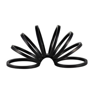 Sagebrook Home Metal Slinky Ring Sculpture - Contemporary Abstract Creative Aluminum Slinky Statue for Home or Office - 1 of 4