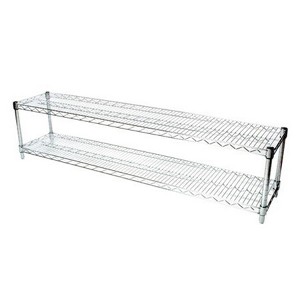 Shelving.com Chrome Wire Shelving with 2 Tier Shelves - - 1 of 3